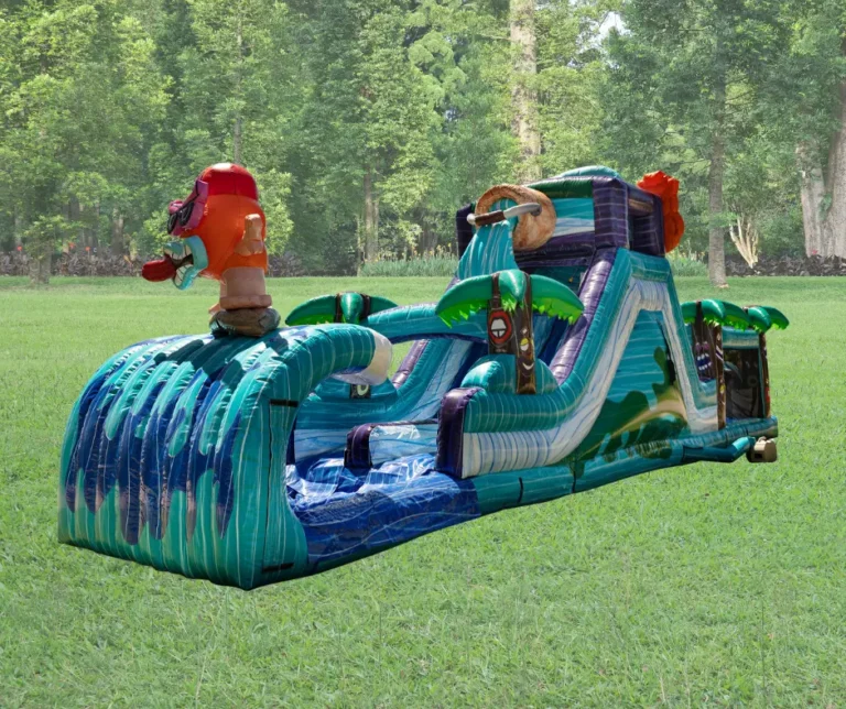 Tiki obstacle course