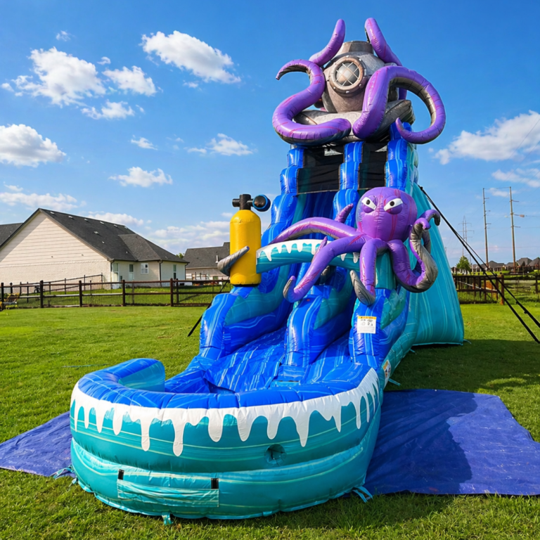 Octopus Water Slide for rent